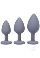 A-play Silicone Anal Trainer Set - Gray